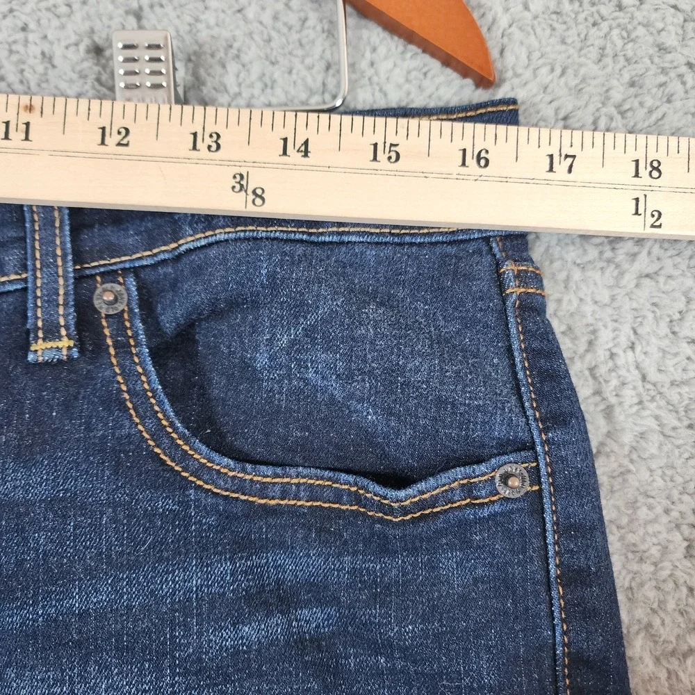 Old Navy The Sweetheart Jeans Womens 12 Blue Denim Cotton Stretch Mid Rise